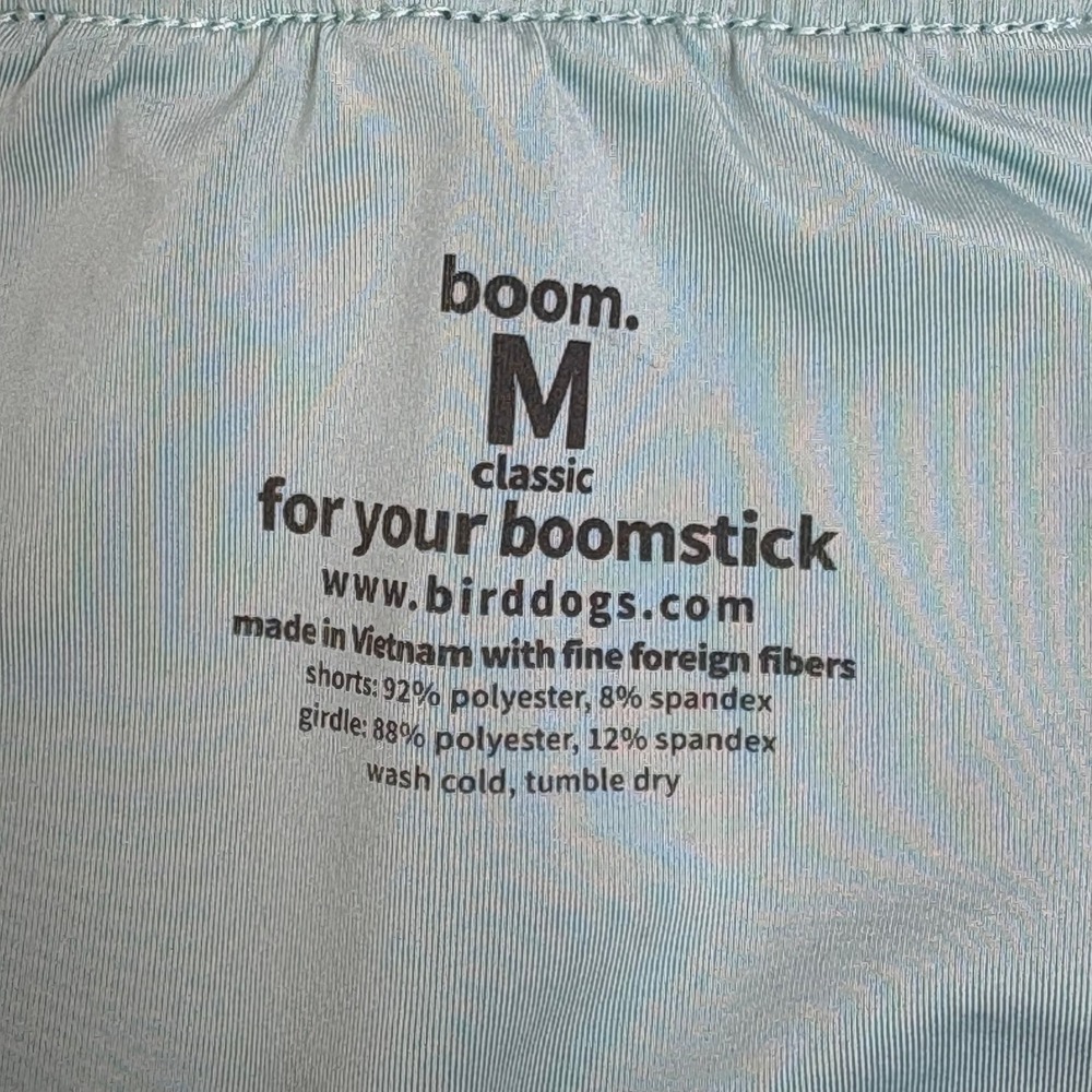Birddogs Mens  M Boom Classic Gym Shorts Teal Blue Medium 7" Lined Drawstring - Picture 6 of 10